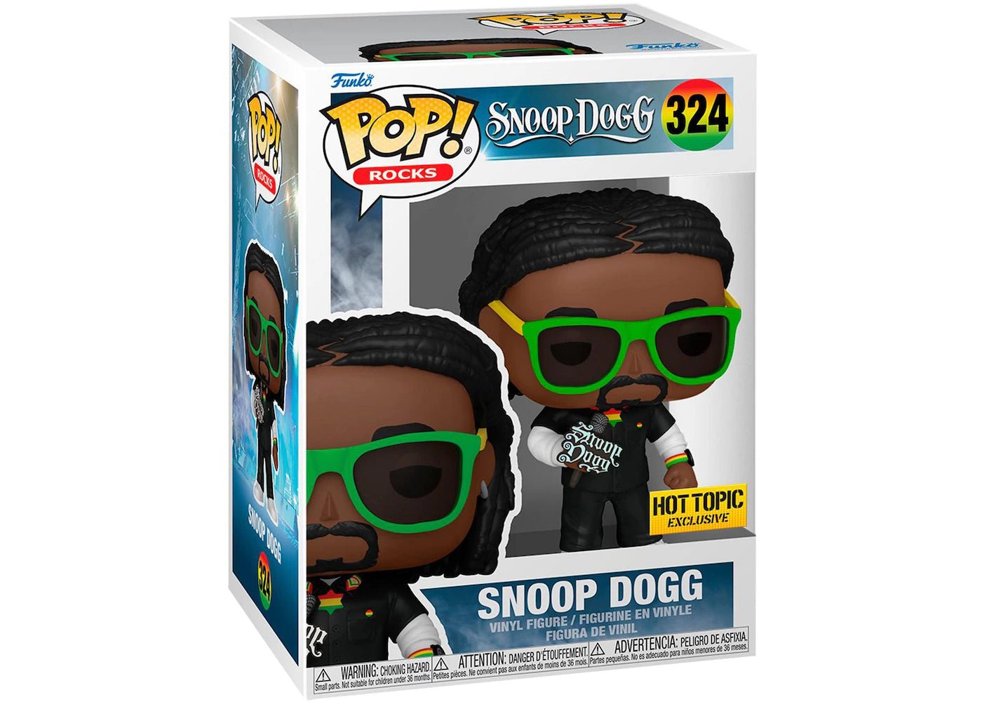 Funko POP Rocks Snoop Dogg Hot Topic 324 - NERD BLVD