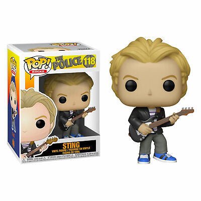 Funko POP Rocks Sting #118 - NERD BLVD