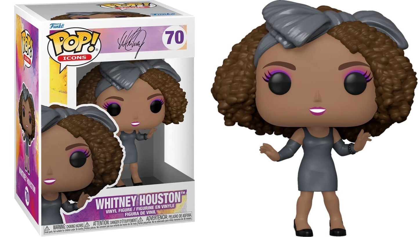 Funko Pop Rocks Whitney Houston 70 - NERD BLVD