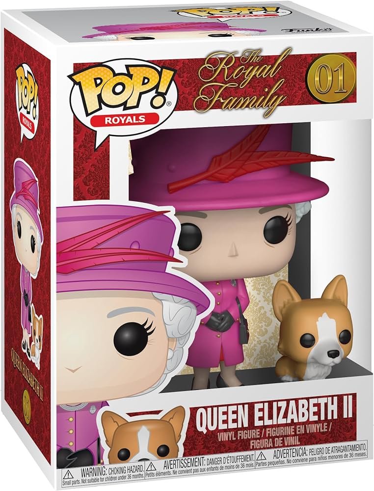 Funko POP Royals Queen Elizabeth II 01 - NERD BLVD