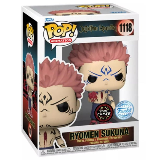 Funko Pop Ryomen Sukuna 1118 Chase Galactic Toys Exclusive - NERD BLVD