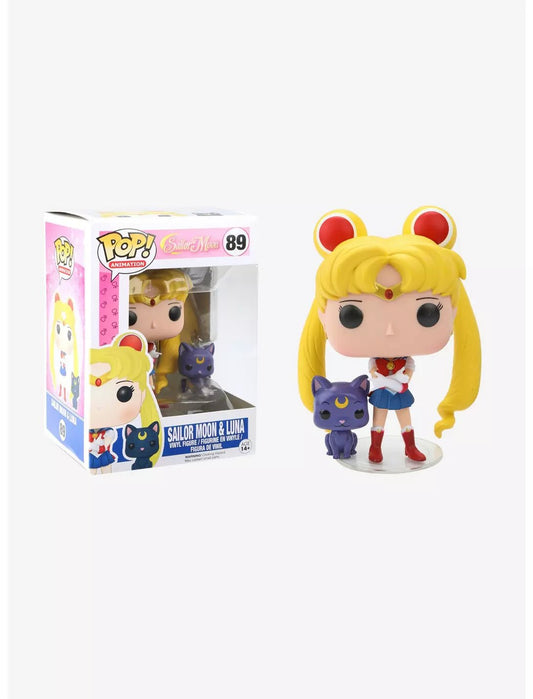 Funko POP Sailor Moon And Luna 89 - NERD BLVD