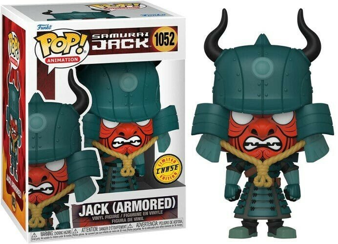Funko POP Samurai Jack 1062 Jack (Armored) Chase - NERD BLVD