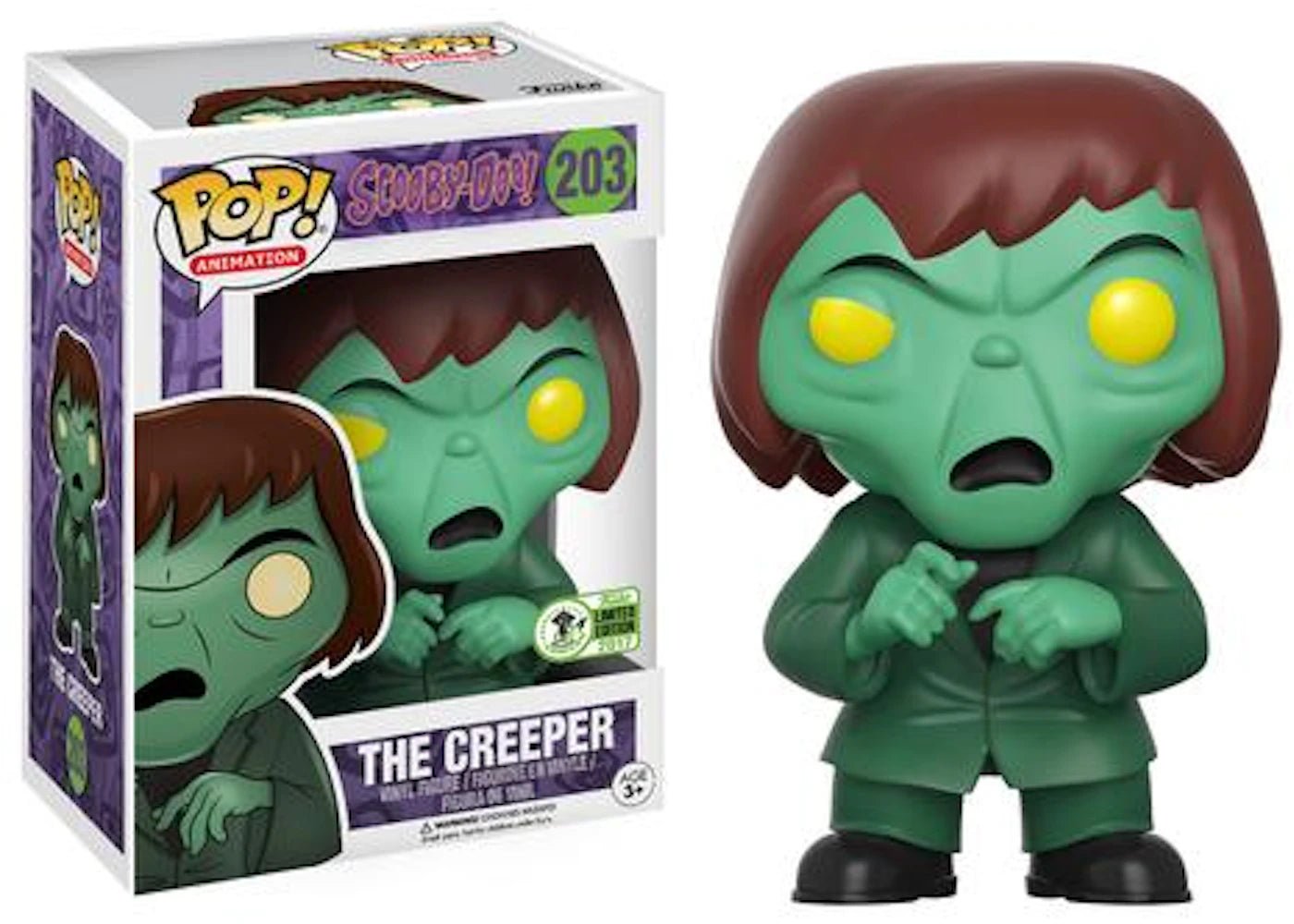 Funko POP Scooby - Doo! The Creeper 2017 Emerald City Comic Con 203 - NERD BLVD