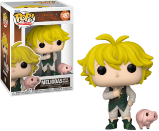 Funko POP Seven Deadly Sins Meliodas w/ Hawk Buddy - NERD BLVD