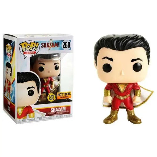 Funko POP Shazam GITD Hot Topic Exclusive 260 - NERD BLVD