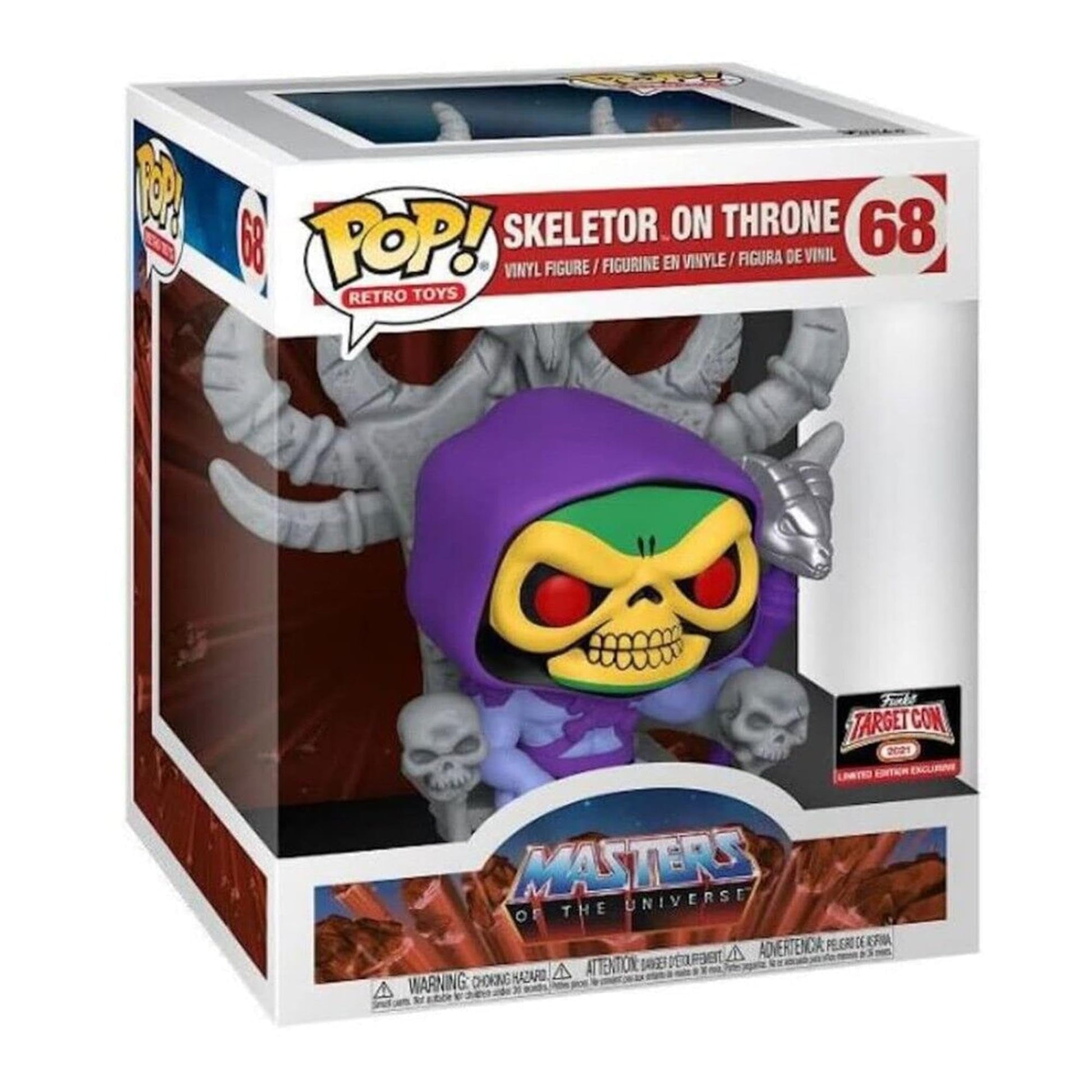 Funko Pop Skeletor On Throne 68 Target Con - NERD BLVD