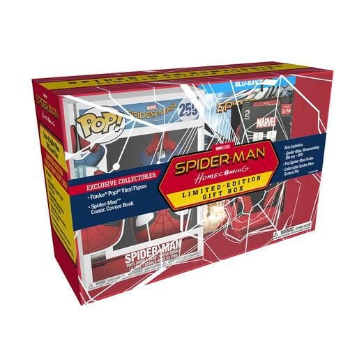 Funko POP! Spider-Man #259 Homecoming Limited Edition Gift Set - NERD BLVD