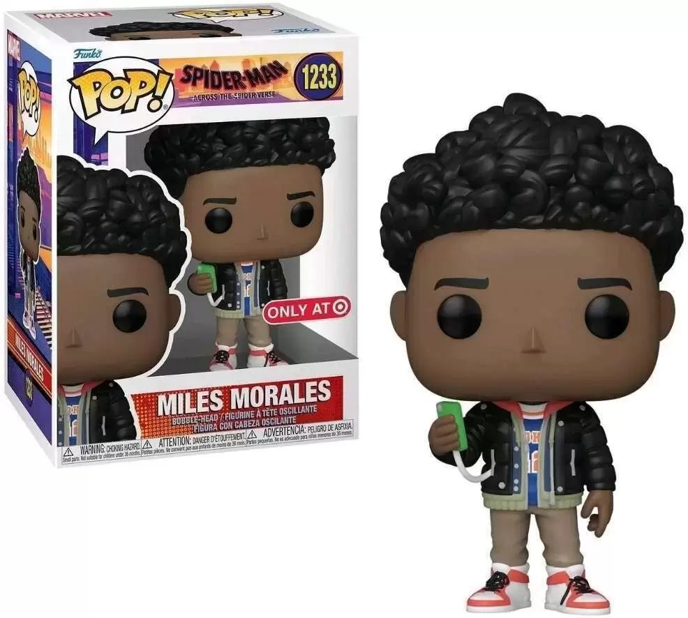 Funko POP Spider Man Across The Spiderverse Miles Morales Target Exclusive 1233 - NERD BLVD