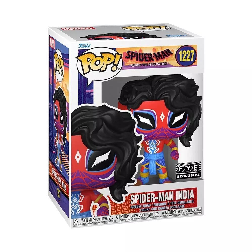 Funko POP Spiderman Across The Spiderverse Spiderman India FYE - NERD BLVD