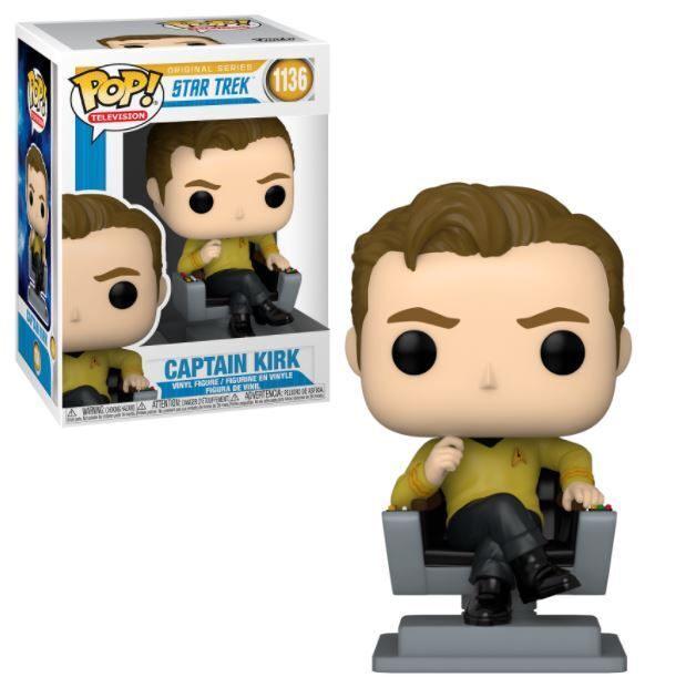 Funko POP Star Trek 1136 Captain Kirk - NERD BLVD