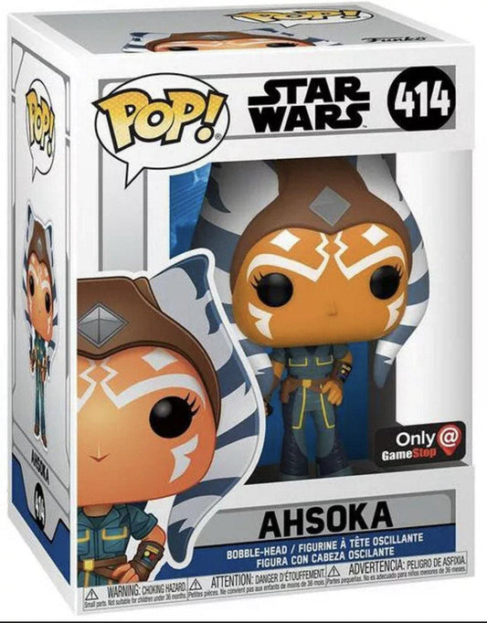 Funko Pop Star Wars Ahsoka 414 Gamestop - NERD BLVD