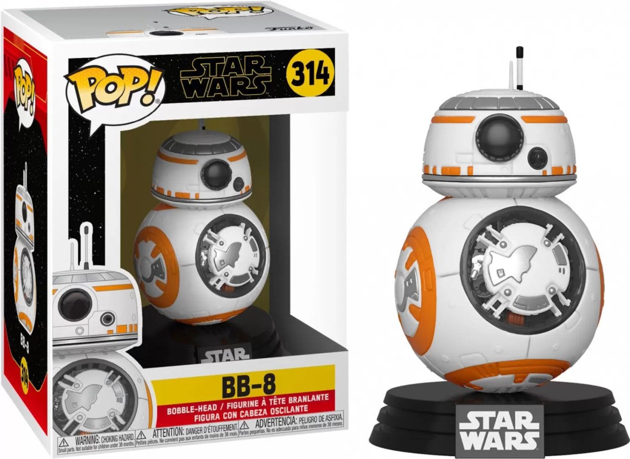 Funko Pop Star Wars BB - 8 314 - NERD BLVD