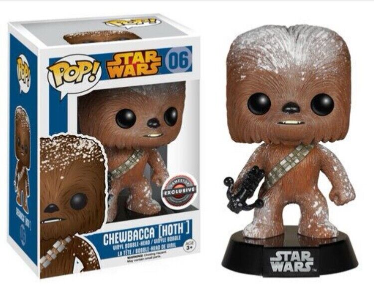 Funko POP Star Wars Chewbacca Hoth 06 Gamestop - NERD BLVD