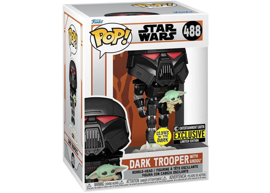 Funko POP Star Wars Dark Trooper GITD EE 488 - NERD BLVD