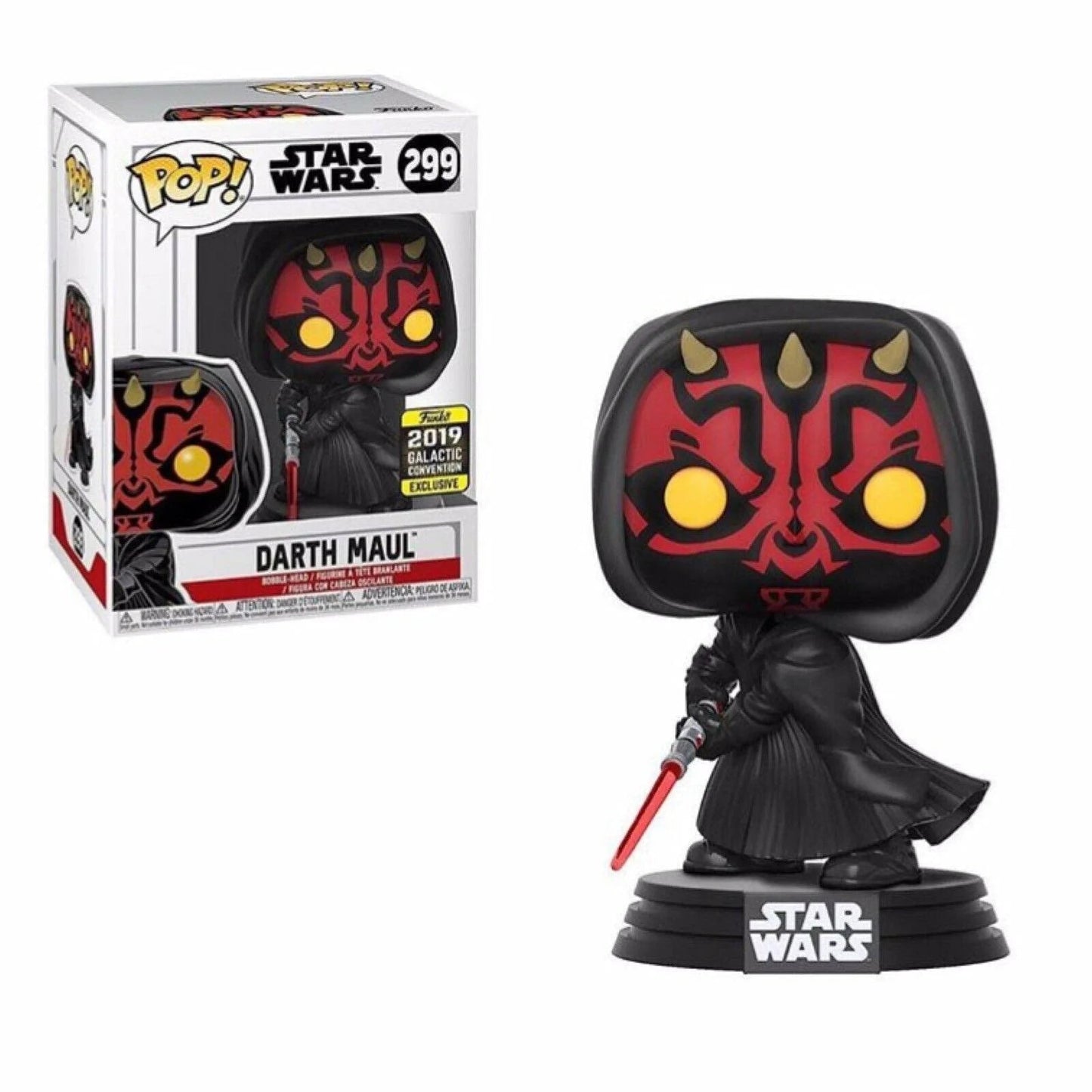 Funko Pop Star Wars Darth Maul 299 Galactic Convention 2019 - NERD BLVD