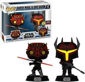 Funko POP Star Wars Darth Maul & Gar Saxon 2 Pack - NERD BLVD