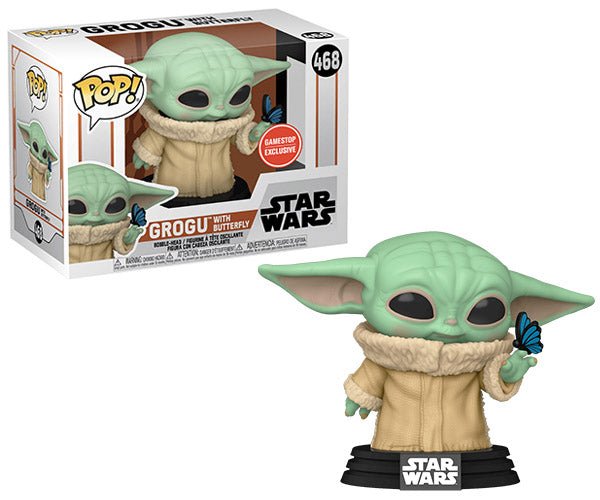 Funko POP Star Wars Grogu 468 Gamestop Exclusive - NERD BLVD