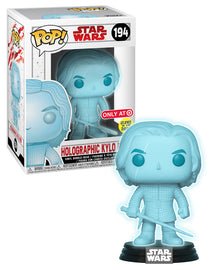 Funko Pop Star Wars Holographic Kylo Ren GITD 194 - NERD BLVD