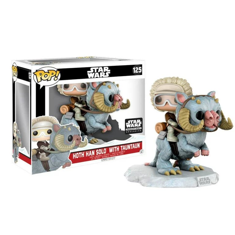 Funko POP Star Wars Hoth Han Solo With Tauntaun 125 - NERD BLVD