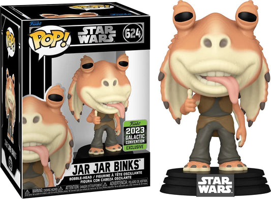 Funko POP Star Wars Jar Jar Binks Galactic Convention Exclusive 624 - NERD BLVD