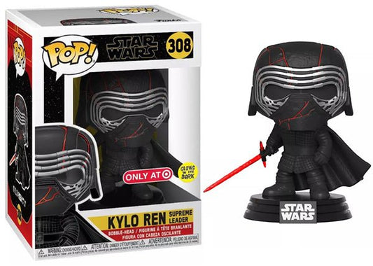 Funko POP Star Wars Kylo Ren 308 Target GITD - NERD BLVD