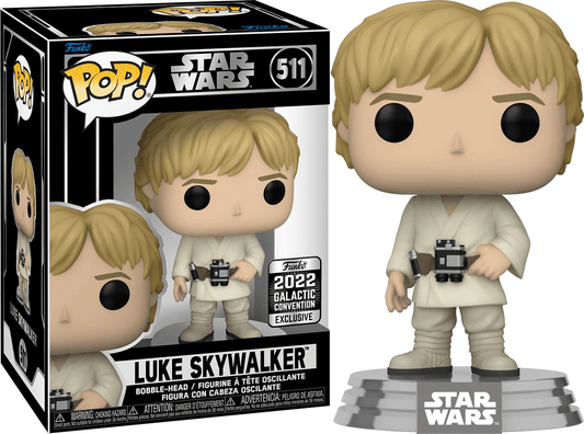 Funko POP Star Wars Luke Skywalker 511 Galactic Convention 2022 - NERD BLVD