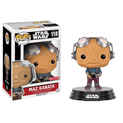 Funko POP Star Wars Maz Kanata Target 118 - NERD BLVD