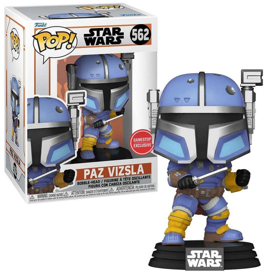 Funko POP Star Wars Paz Vizsla GameStop 562 - NERD BLVD