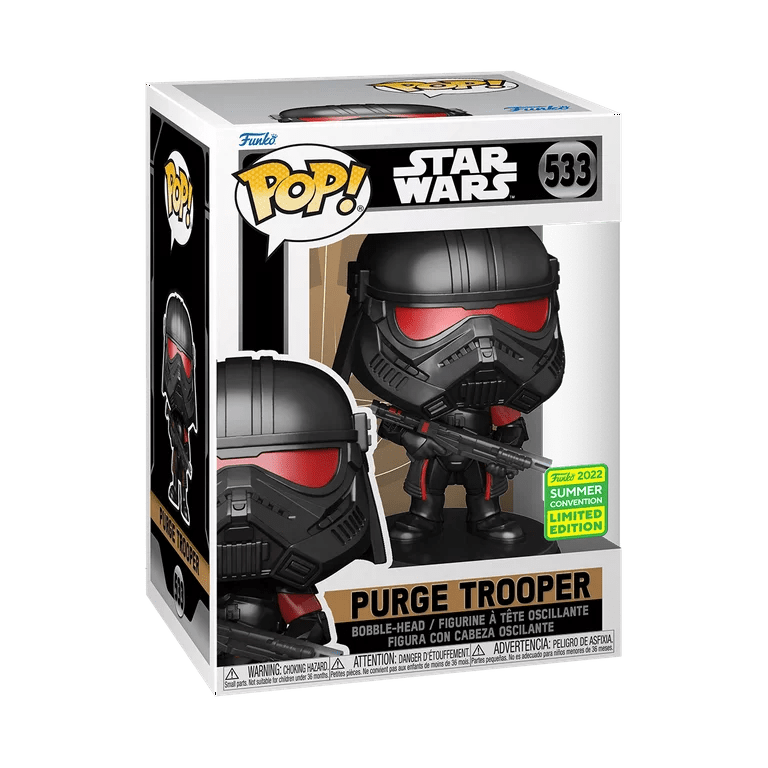 Funko POP Star Wars Purge Trooper 2022 Summer Convention 533 - NERD BLVD