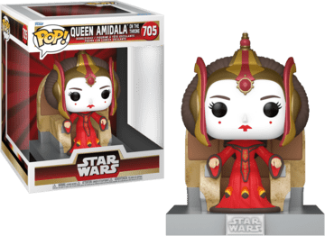 Funko Pop Star Wars Queen Amidala on the Throne 705 - NERD BLVD