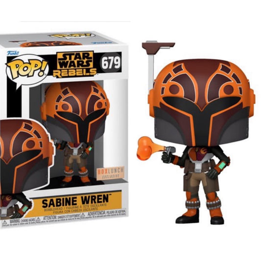 Funko POP Star Wars Rebels Sabine Wren 679 Box Lunch Exclusive - NERD BLVD