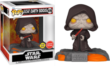 Funko POP Star Wars Red Saber Series Volume 1: Darth Sidious 519 - NERD BLVD