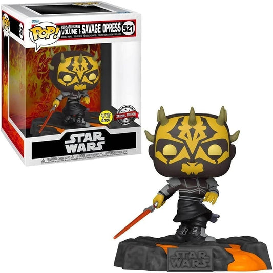 Funko POP Star Wars Red Saber Series Volume 1: Savage Opress SE 521 - NERD BLVD