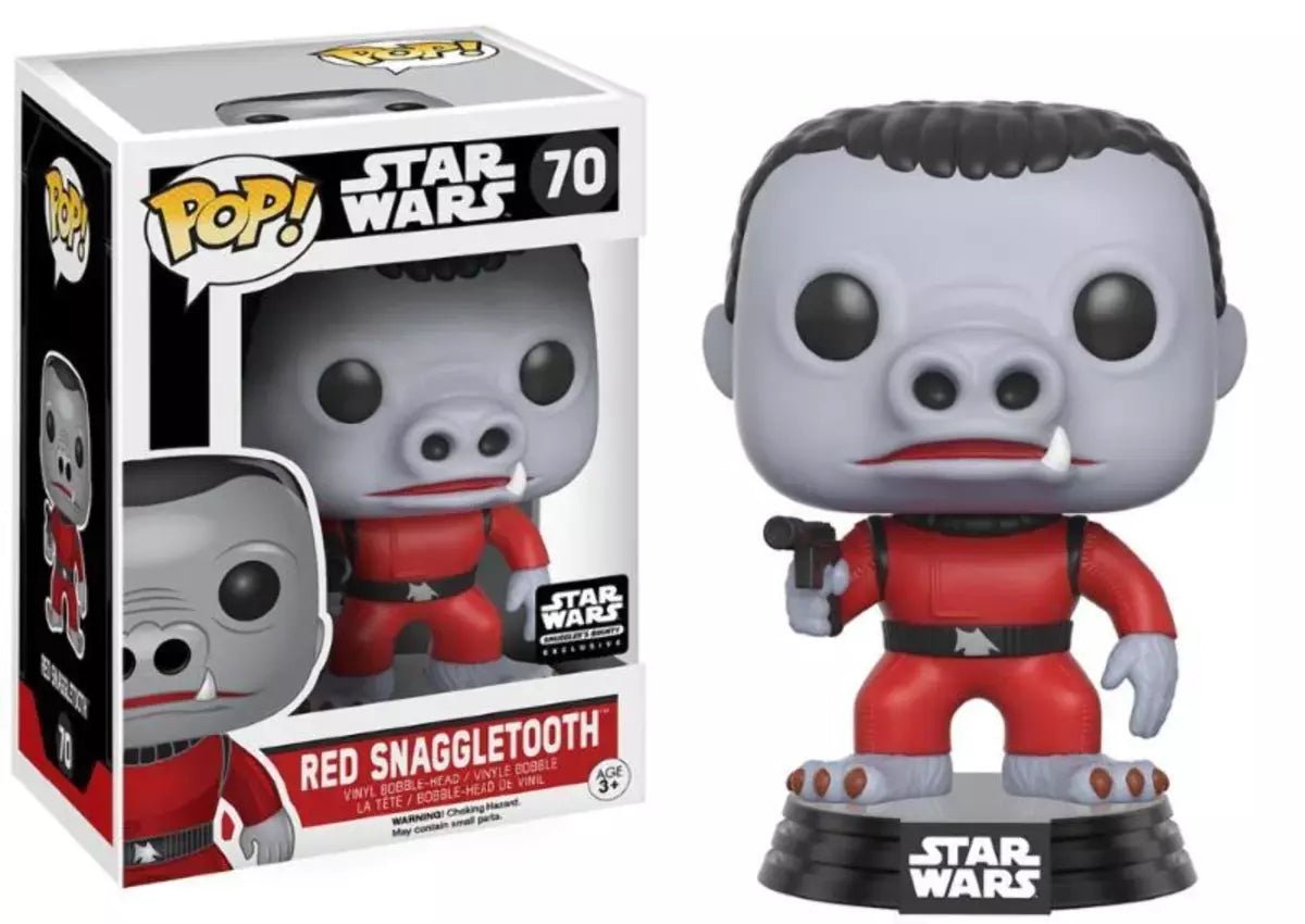 Funko POP Star Wars Red Snaggletooth 70 - NERD BLVD