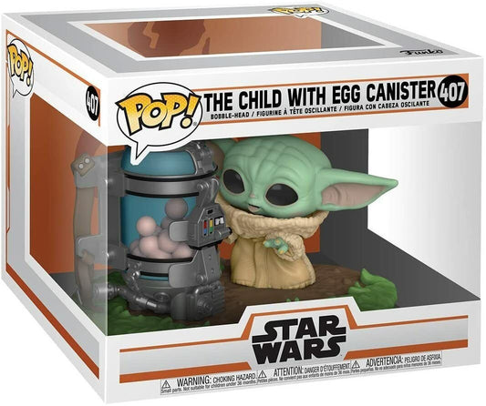 Funko POP Star Wars The Child With Egg Canister 407 - NERD BLVD