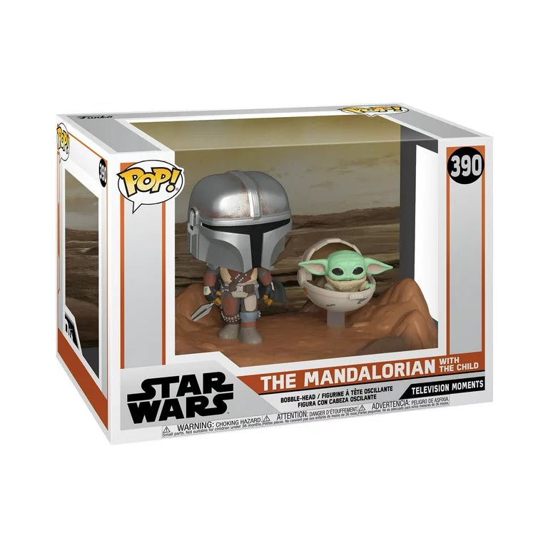 Funko POP Star Wars The Mandalorian With The Child 390 - NERD BLVD