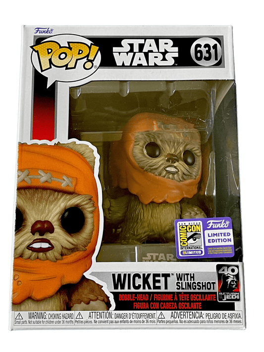 Funko POP Star Wars Wicket 2023 San Diego Comic Con - NERD BLVD