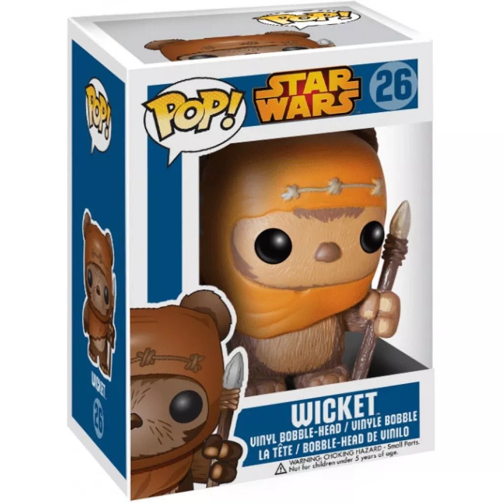 Funko POP Star Wars Wicket 26 - NERD BLVD