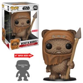 Funko POP Star Wars Wicket W. Warrick (10-Inch) 293 - NERD BLVD