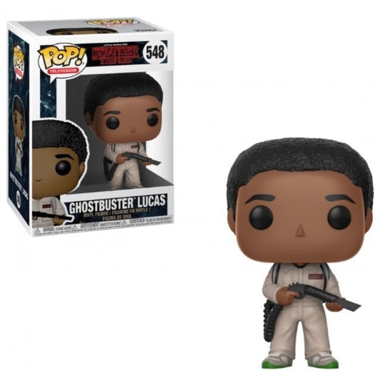 Funko POP Stranger Things Ghostbuster Lucas 548 - NERD BLVD