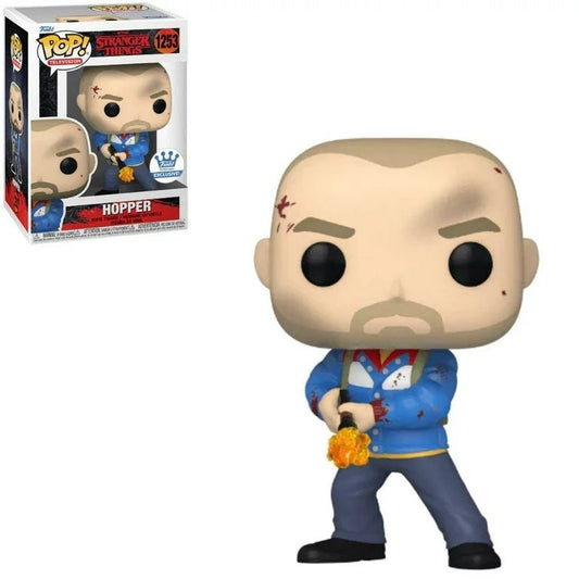 Funko POP Stranger Things Hopper Funko Exclusive 1253 - NERD BLVD