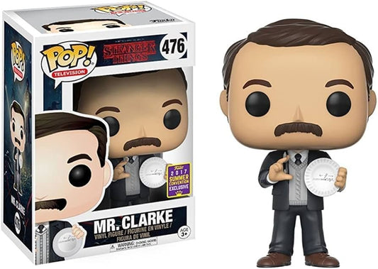 Funko POP Stranger Things Mr Clarke 2017 Summer Convention 476 - NERD BLVD