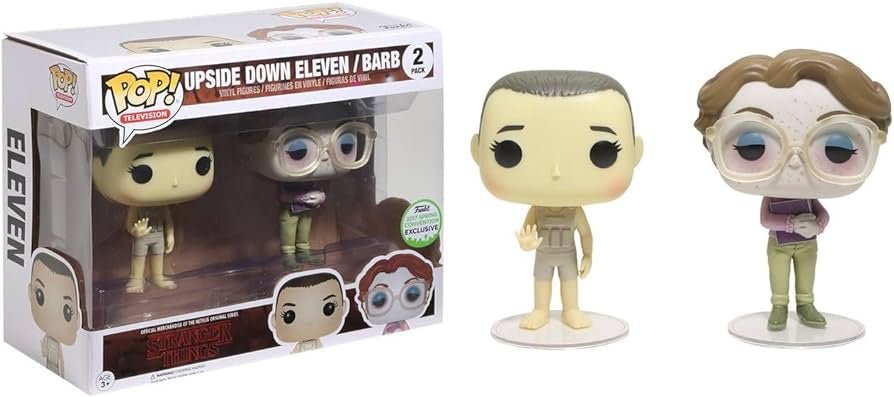 Funko POP Stranger Things Upside Down Eleven Barb 2 Pack - NERD BLVD