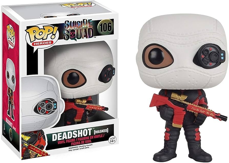 Funko POP Suicide Squad Deadshot Masked 106 - NERD BLVD