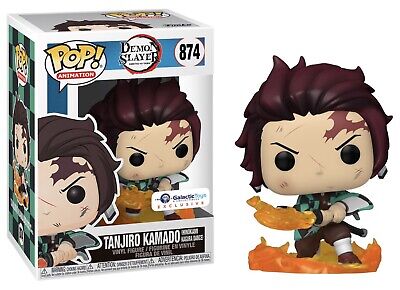 Funko pop Tanjiro Kamado 874 Galactic Toys - NERD BLVD