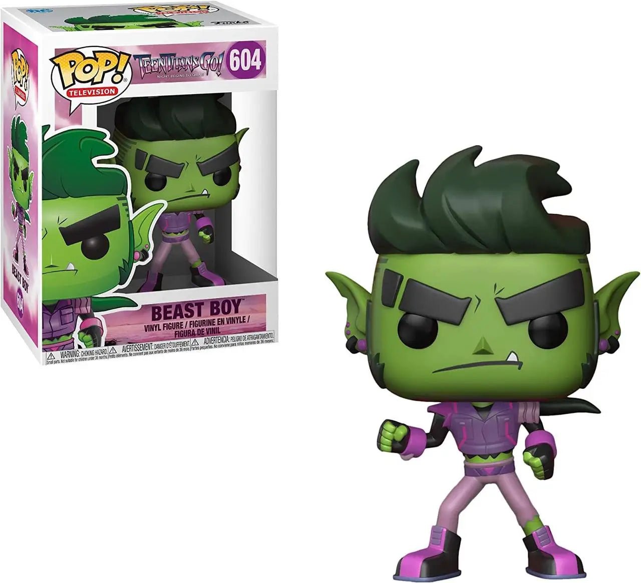 Funko POP Teen Titans Go Beast Boy 604 - NERD BLVD