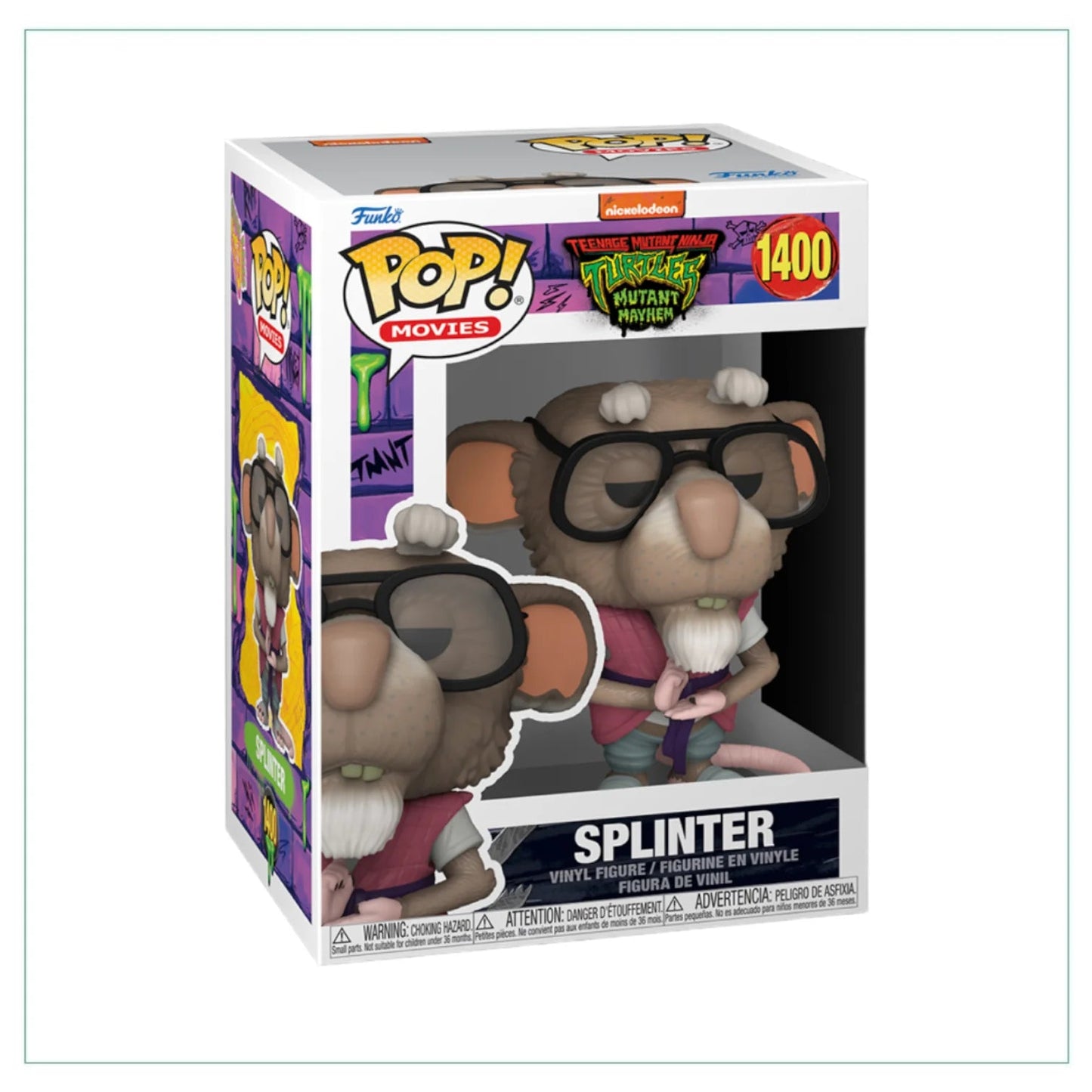 Funko POP Teenage Mutant Ninja Turtles Splinter 1400 - NERD BLVD