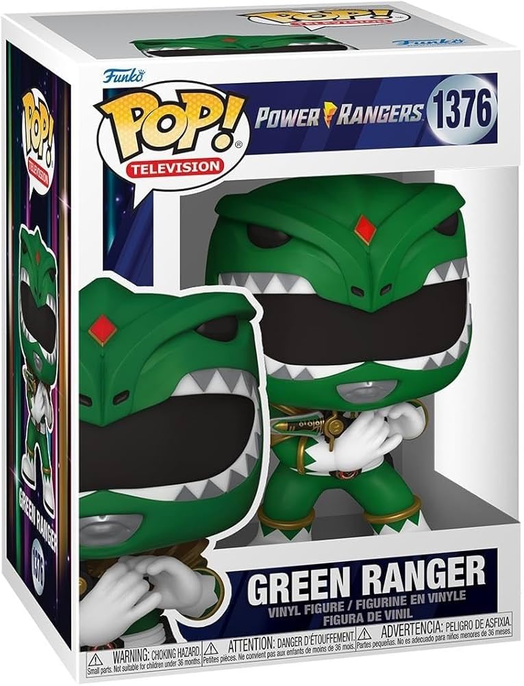 Funko Pop Television Green Ranger 1376 - NERD BLVD