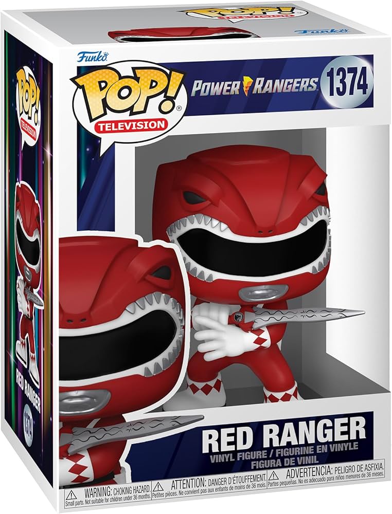 Funko Pop Television Red Ranger 1374 - NERD BLVD